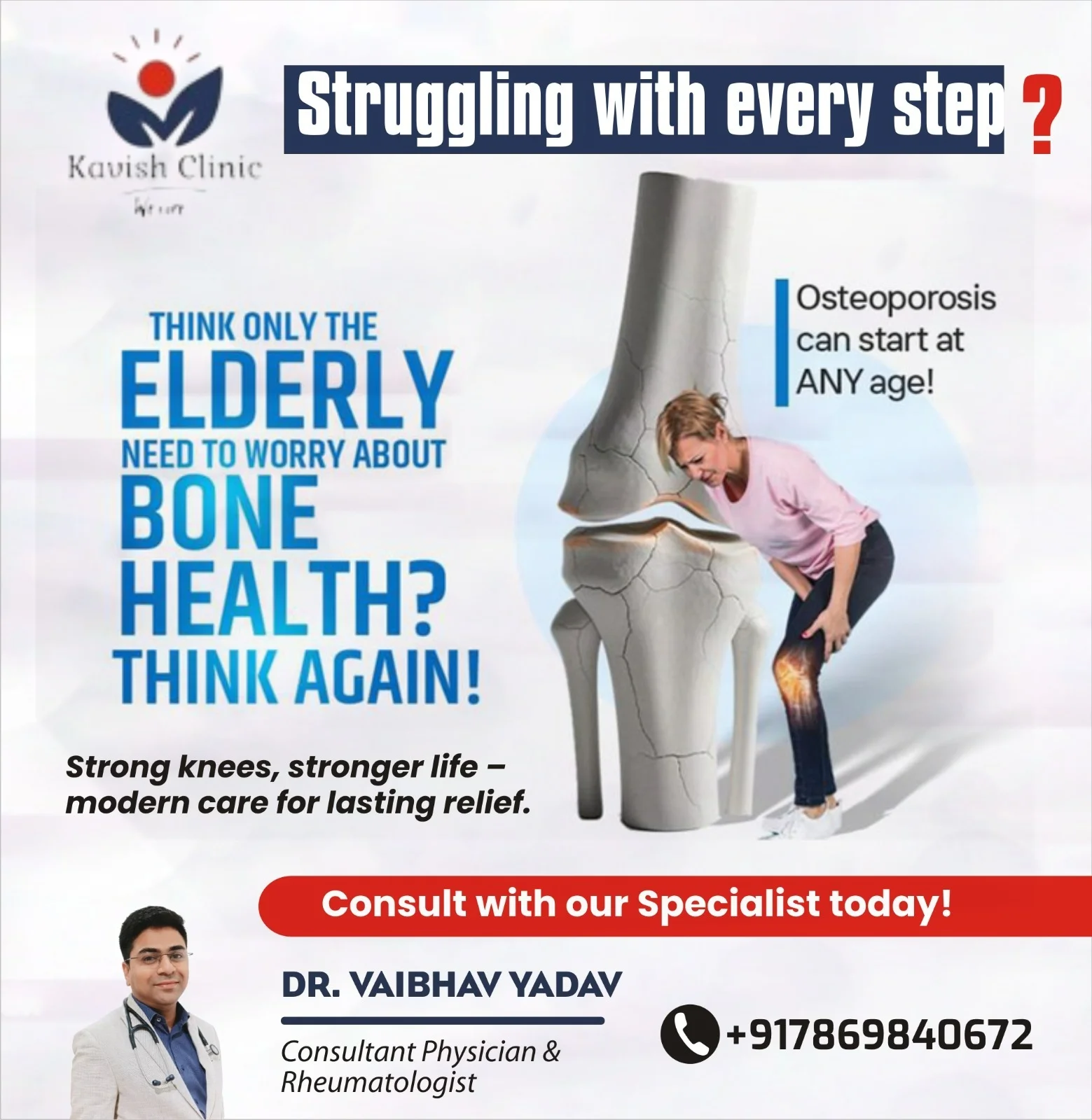 Osteoporosis Treatment Specialist in Indore